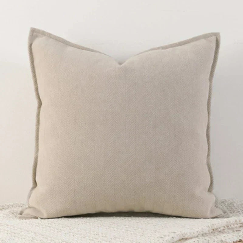 Harrow Chenille Pillow Cover Soft Washable Cushion Cover for Living Room Bedroom Sofa