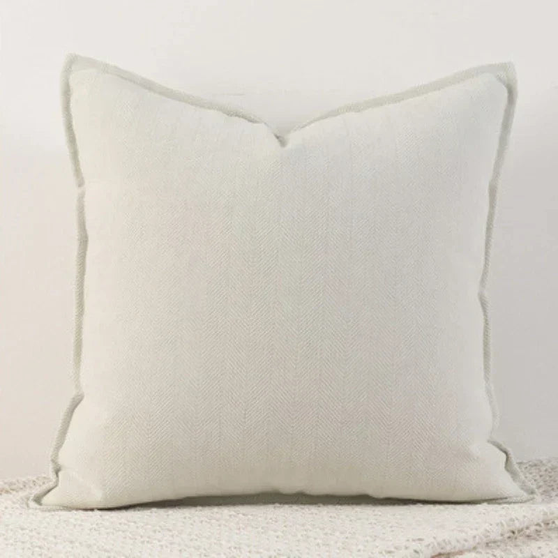 Harrow Chenille Pillow Cover Soft Washable Cushion Cover for Living Room Bedroom Sofa