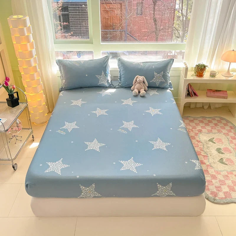 Harrow Cotton Bedding Set 100% Soft Breathable Duvet Cover and Pillowcases Multiple Sizes