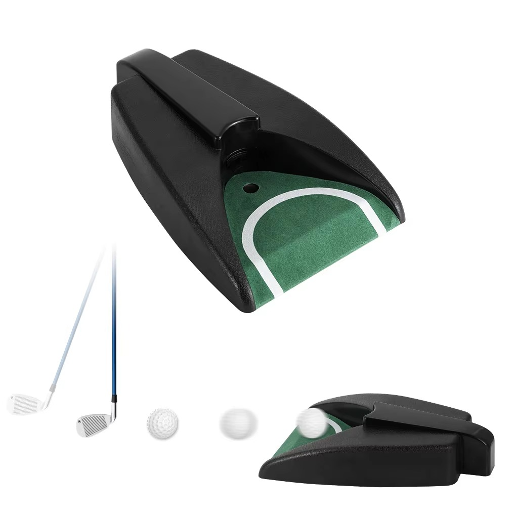 Automatic Golf Putting Cup with Ball Return Indoor Office Training Practice Aid