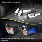 Stretchy Elastic Mesh Car Backseat Organizer Net for Vehicle Storage and Tidiness