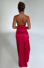Zephyrine | Elegant Satin Maxi Formal Evening Gown for Women
