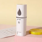 Mini Nano Facial Humidifier Portable Pocket Size 20ml Water Tank ABS Material