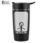 Harrow Electric Protein Shaker Mixer 650ml BPA-Free Tritan Leak-Resistant with Carry Handle