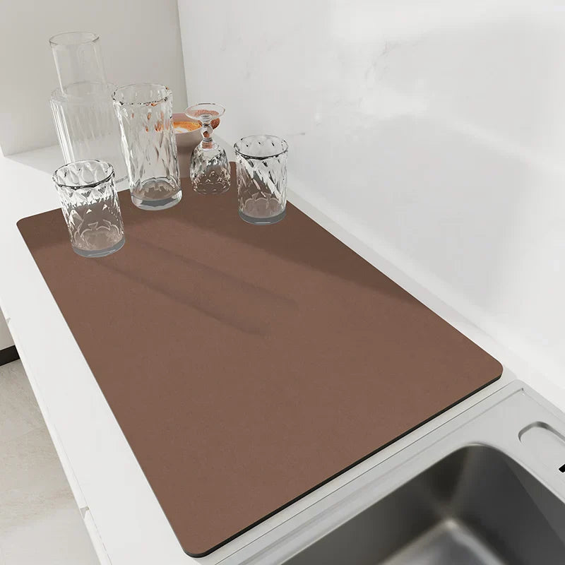 Super Absorbent Large Quick Dry Non-Slip Eco-Friendly Diatom Mud Kitchen Mat
