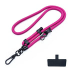 Adjustable Nylon Neck Phone Holder Strap with Quick Release Buckle Lightweight Wrist Lanyard