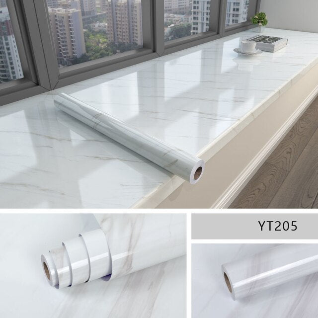 Self-Adhesive Protective Film PVC Waterproof Washable Decorative Surface Cover for Furniture Walls Floors