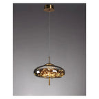 CrystalBeam Modern LED Pendant Light Star Design Glass Dimmable Cord Pendant Lamp