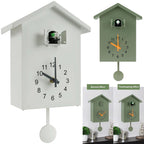 Harrow Contemporary Cuckoo Quartz Wall Clock Recycled Plastic Modern Design 25cm