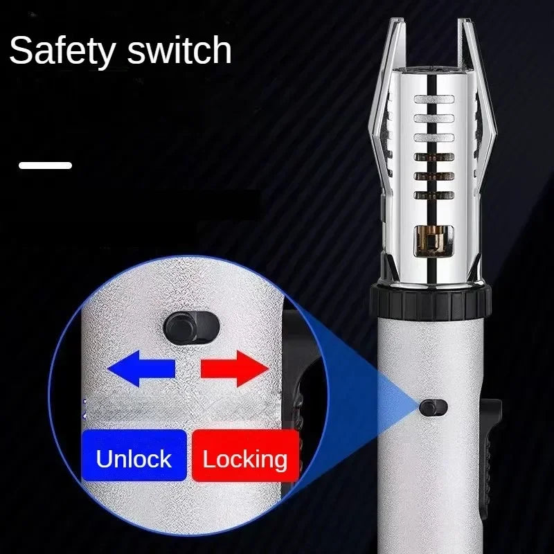 Cosmo Flame Metal Jet Lighter Wind-Resistant Powerful Flame Ergonomic Grip Durable Design