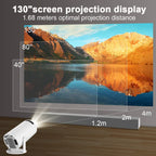 Cinemate 4K Ultra HD Projector Native 720p Resolution Bluetooth HDMI Streaming Compatible
