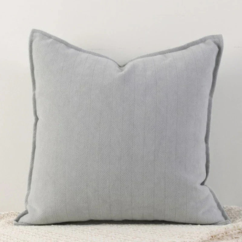 Harrow Chenille Pillow Cover Soft Washable Cushion Cover for Living Room Bedroom Sofa