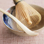 Traditional Matcha Tea Set Bamboo and Ceramic Green Includes Bowl Whisk Scoop Sifter