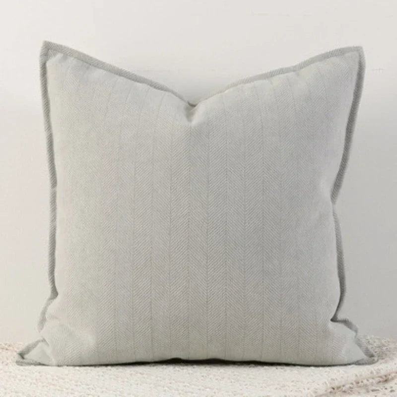 Harrow Chenille Pillow Cover Soft Washable Cushion Cover for Living Room Bedroom Sofa