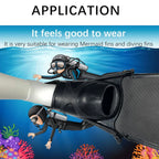 Silicone Wetsuit Beach Socks Non-Slip Water Shoes Quick-Dry Aqua Socks for Surfing Snorkeling Swimming