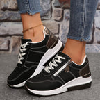 Harrow Scarlett supportive orthopedic walking sneaker for women with cushioned sole and breathable mesh upper.
