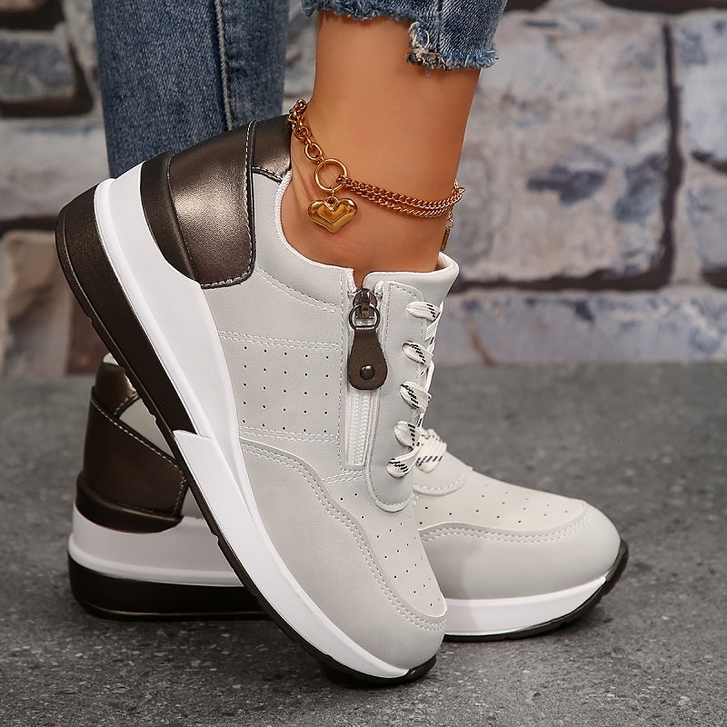 Harrow Scarlett orthopedic walking sneakers for women with supportive design and comfortable fit, shown in a stylish casual look.