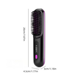 Thermal Styling Brush for Short Hair and Bangs Ceramic Bristles Cordless
