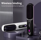 Thermal Styling Brush for Short Hair and Bangs Ceramic Bristles Cordless