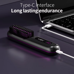 Thermal Styling Brush for Short Hair and Bangs Ceramic Bristles Cordless