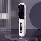Thermal Styling Brush for Short Hair and Bangs Ceramic Bristles Cordless