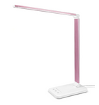Adjustable LED Desk Lamp with USB Charging and Flexible Arm Contemporary Table Light