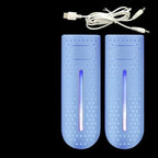 Portable UV Shoe Dryer and Sterilizer with Dehumidifier and Temperature Control