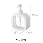 SkandiPure Soap Dispenser Minimalist Nordic Design Durable ABS PVC Bathroom Kitchen
