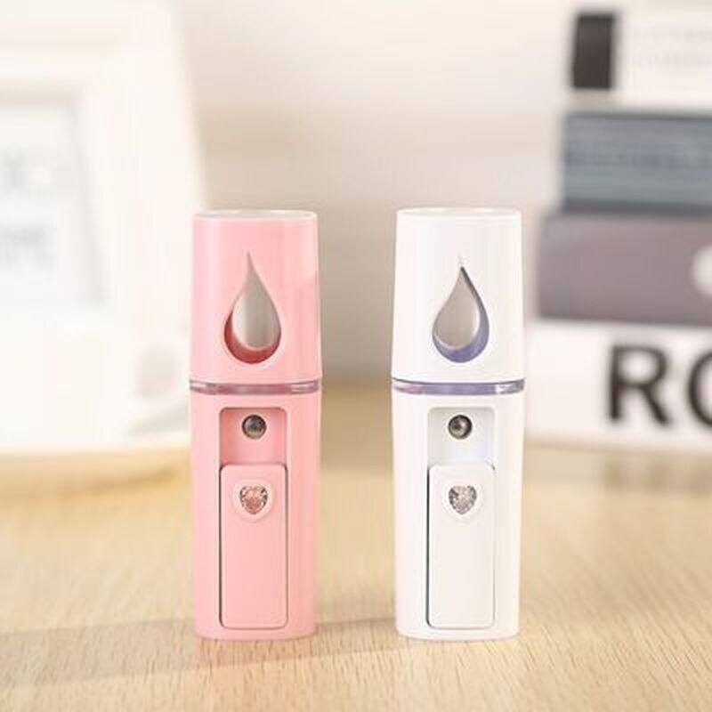 Mini Nano Facial Humidifier Portable Pocket Size 20ml Water Tank ABS Material