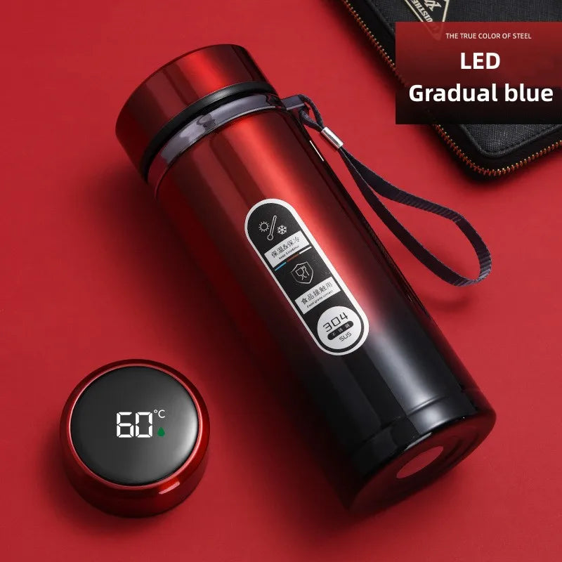 Harrow Stainless Steel Thermos Bottle 500ml-1L Vacuum Insulated Flask with LED Temperature Display
