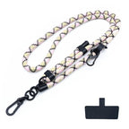 Adjustable Nylon Neck Phone Holder Strap with Quick Release Buckle Lightweight Wrist Lanyard