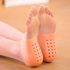 Unisex Invisible Silicone Height Increase Insoles Transparent Shoe Lift Pads 1 Pair