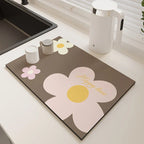 Super Absorbent Large Quick Dry Non-Slip Eco-Friendly Diatom Mud Kitchen Mat