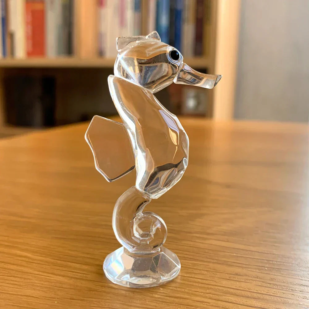 Animal Crystal Paperweight Figurines Modern Decorative Office Desk Accessories