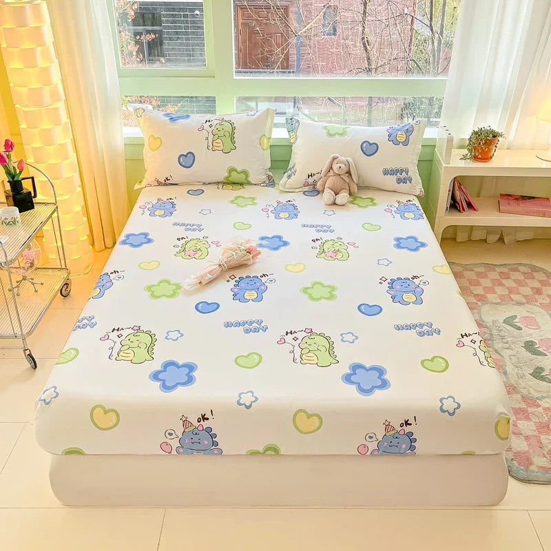 Harrow Cotton Bedding Set 100% Soft Breathable Duvet Cover and Pillowcases Multiple Sizes
