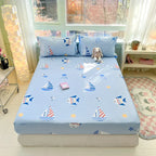 Harrow Cotton Bedding Set 100% Soft Breathable Duvet Cover and Pillowcases Multiple Sizes