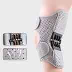 Adjustable Knee Support Brace with Power Rebound Springs for Joint Relief and Stability