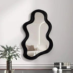 Spiegelia Cloud-Shaped Decorative Wall Mirror ABS Material 26x41 cm for Living Room Bedroom Bathroom