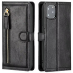 Premium Leather iPhone Flip Wallet Case with Card Slots and Stand Compatible with iPhone 11 to 16 Pro Max