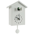 Harrow Contemporary Cuckoo Quartz Wall Clock Recycled Plastic Modern Design 25cm