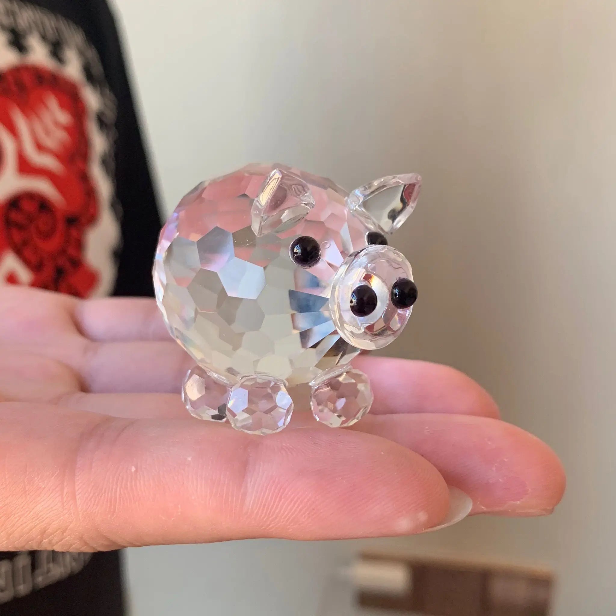 Animal Crystal Paperweight Figurines Modern Decorative Office Desk Accessories