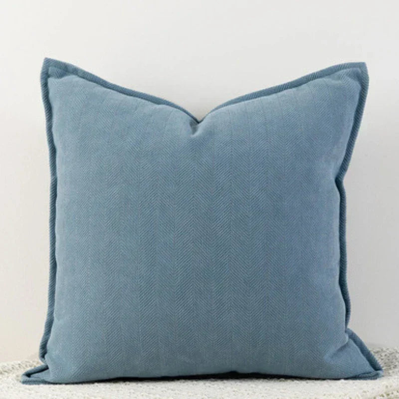Harrow Chenille Pillow Cover Soft Washable Cushion Cover for Living Room Bedroom Sofa