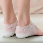 Unisex Invisible Silicone Height Increase Insoles Transparent Shoe Lift Pads 1 Pair