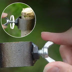 Multi-Purpose Steel Sickle Cutter Head Sharp Double-Edged Adjustable Tension