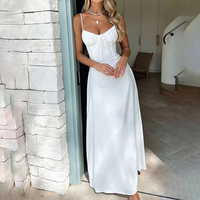 Zoella | Dreamy Ruched Wedding Guest Maxi Dress for Women