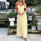 Zoella | Dreamy Ruched Wedding Guest Maxi Dress for Women