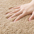Soft Microfiber Oval Bath Mat Non-Slip Quick-Drying Bathroom Rug for Comfort and Safety