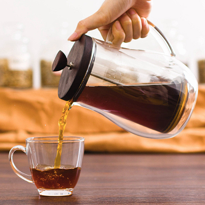Harrow Sorrento Double-Walled Borosilicate Glass French Press Coffee Maker 350ml 600ml
