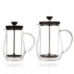 Harrow Sorrento Double-Walled Borosilicate Glass French Press Coffee Maker 350ml 600ml
