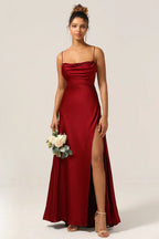 Zola | Elegant Maxi Formal Evening Gown for Women with Slit